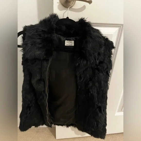Bloomingdales fur vest deals